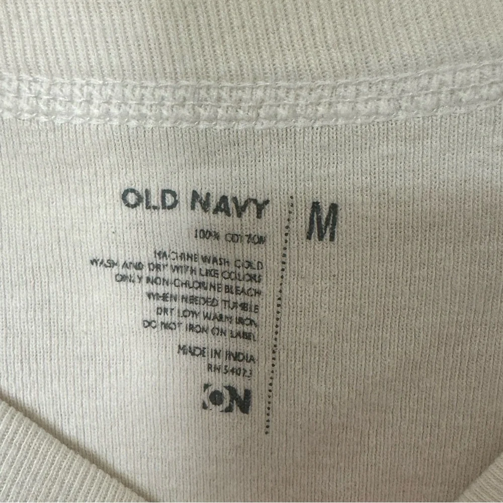 Old Navy Girls White Long Sleeve Shirt Size Medium